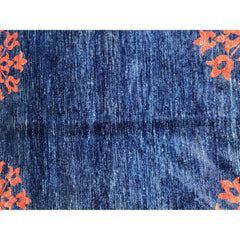 250 x 200 cm Natural Dye Blue Rug - Rugoutlet