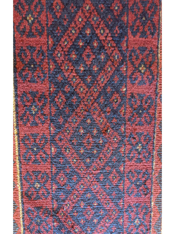 250 x 56 cm Mushwani Traditional Orange Rug - Rugoutlet