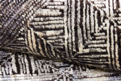 250x250 cm Indian Wool/Viscose Multicolor Rug-840395 - Rugmaster