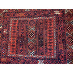 252 x 172 cm Fine Hachlu Tribal Red Rug - Rugoutlet