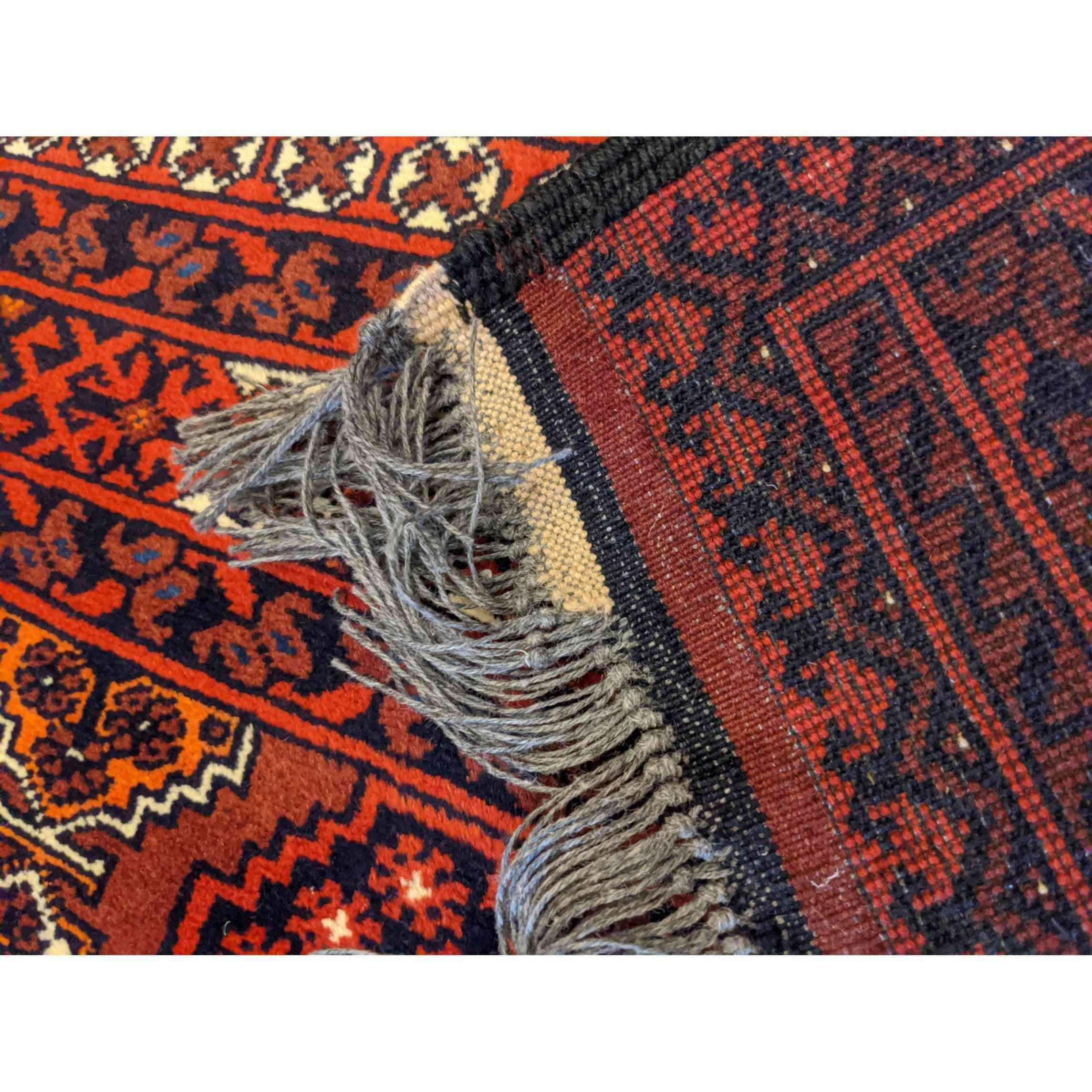 252 x 172 cm Fine Hachlu Tribal Red Rug - Rugoutlet