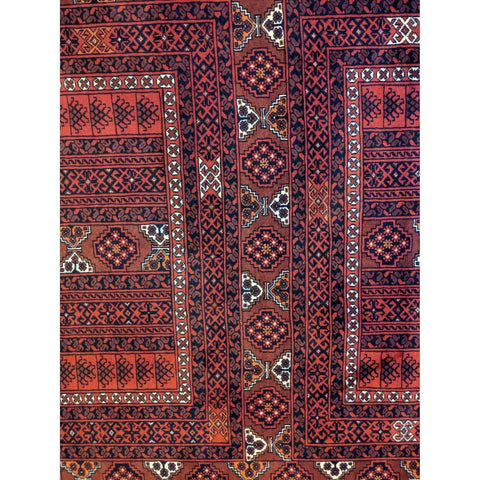 252 x 172 cm Fine Hachlu Tribal Red Rug - Rugmaster