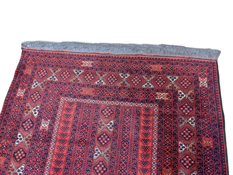 252 x 172 cm Fine Hachlu Tribal Red Rug - Rugmaster