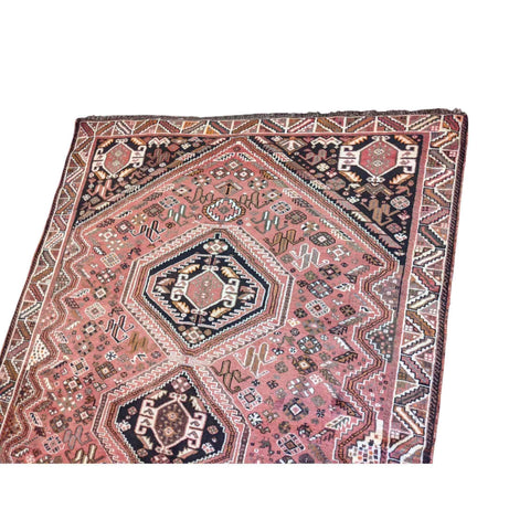 252 x 177 cm Qashqai Traditional Red Rug - Rugoutlet