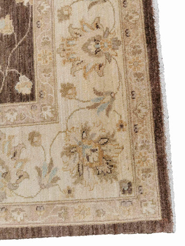 252 x 300 cm Ziegler Antique Brown Rug - Rugmaster