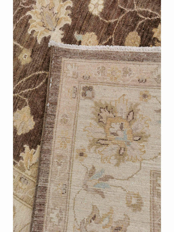 252 x 300 cm Ziegler Antique Brown Rug - Rugmaster