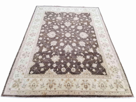 252 x 300 cm Ziegler Antique Brown Rug - Rugmaster