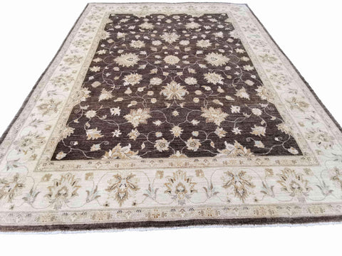252 x 300 cm Ziegler Antique Brown Rug - Rugmaster