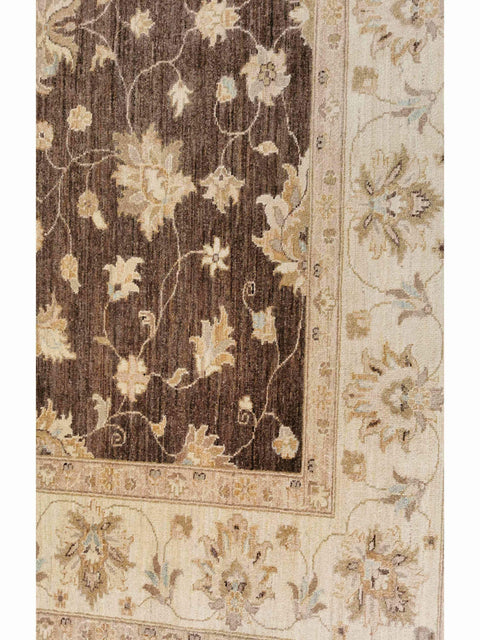 252 x 300 cm Ziegler Antique Brown Rug - Rugmaster
