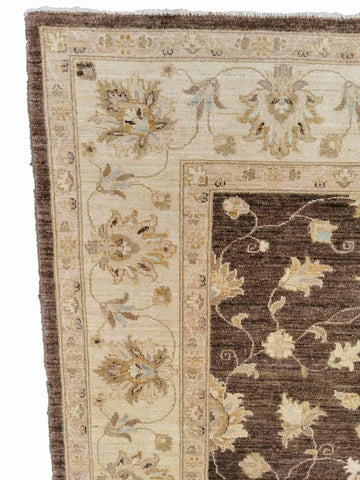 252 x 300 cm Ziegler Antique Brown Rug - Rugmaster