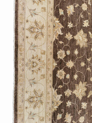 252 x 300 cm Ziegler Antique Brown Rug - Rugmaster