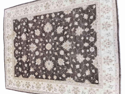 252 x 300 cm Ziegler Antique Brown Rug - Rugmaster