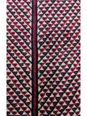 254 x 75 cm Persian Baluch Tribal Magenta Rug - Rugoutlet