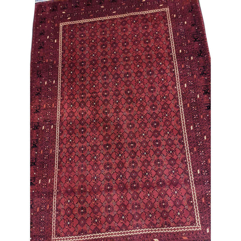 258 x 164 cm Afghan Tribal Red Rug - Rugoutlet