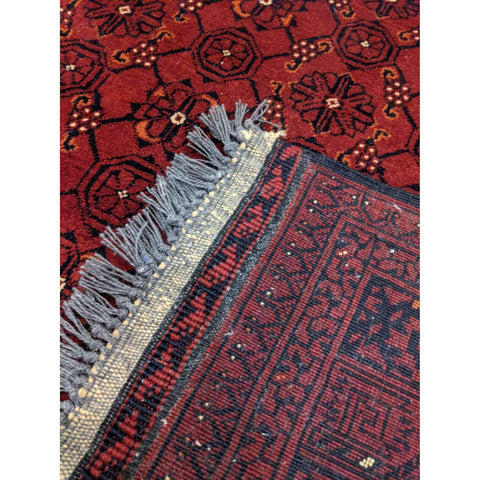258 x 164 cm Afghan Tribal Red Rug - Rugmaster