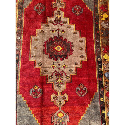259 x 120 cm Anatolian Turkish Red Rug - Rugmaster