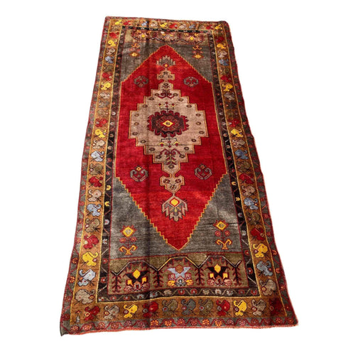 259 x 120 cm Anatolian Turkish Red Rug - Rugmaster