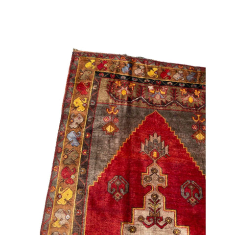 259 x 120 cm Anatolian Turkish Red Rug - Rugmaster