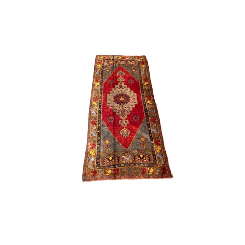 259 x 120 cm Anatolian Turkish Red Rug - Rugmaster