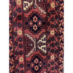 260 x 168 cm Afghan Hachlu Tribal Red Rug - Rugoutlet