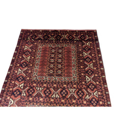 260 x 168 cm Afghan Hachlu Tribal Red Rug - Rugoutlet