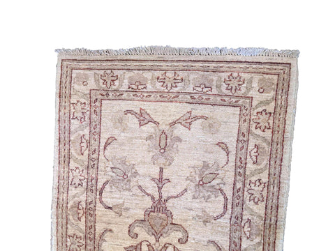 261 x 69 cm Ziegler Yellow Rug - Rugoutlet