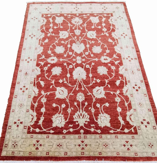 264 x 188 cm Ziegler Red Rug - Rugoutlet