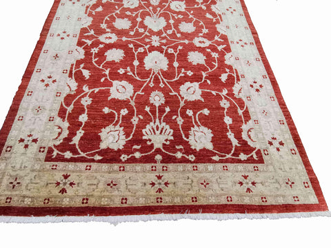 264 x 188 cm Ziegler Antique Red Rug - Rugmaster