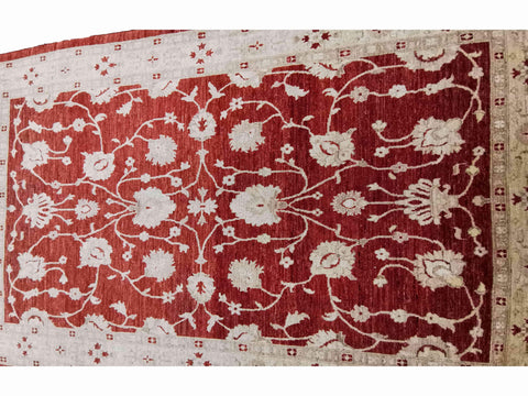 264 x 188 cm Ziegler Antique Red Rug - Rugmaster