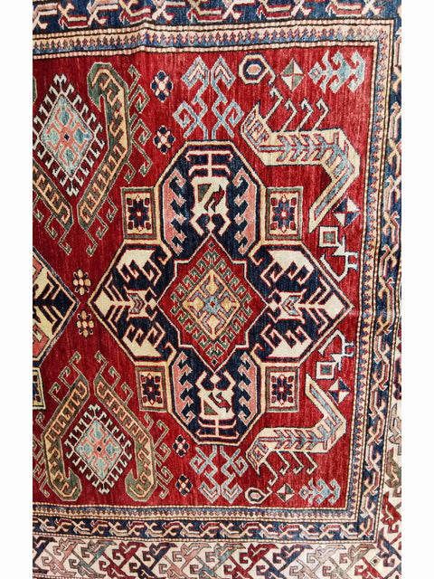 266 x 180 cm Kazak Red Rug - Rugoutlet