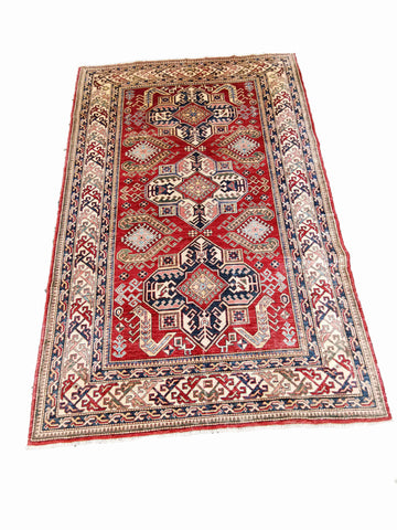 266 x 180 cm Kazak Red Rug - Rugoutlet