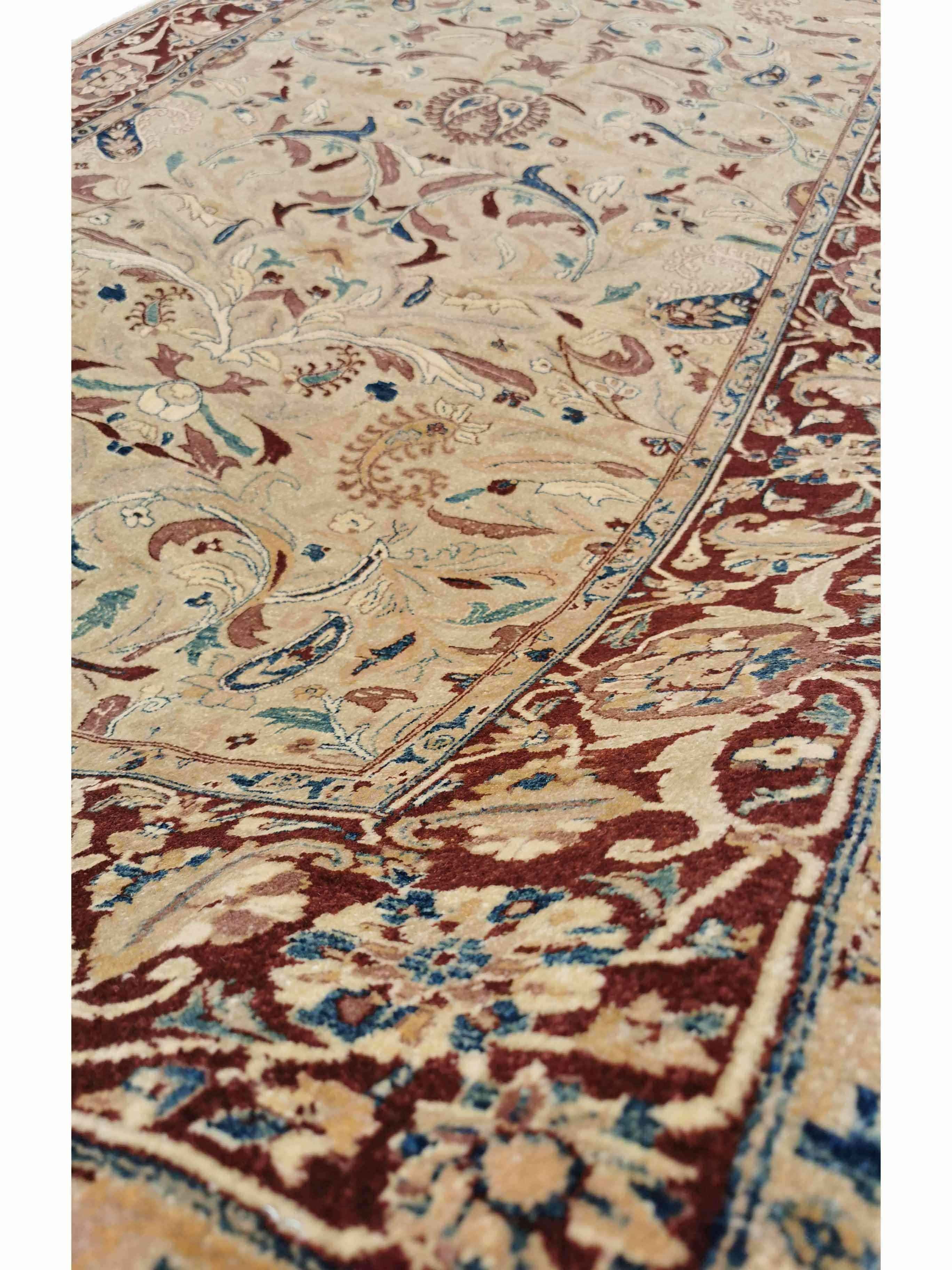 270 x 178 cm Ziegler Yellow Rug - Rugoutlet