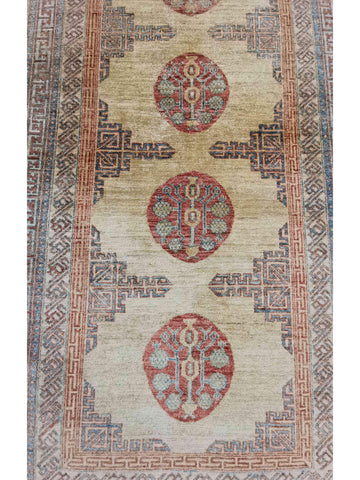 270 x 190 cm Kazak Modern Beige Rug - Rugmaster