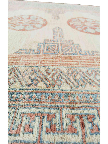 270 x 190 cm Kazak Modern Beige Rug - Rugmaster