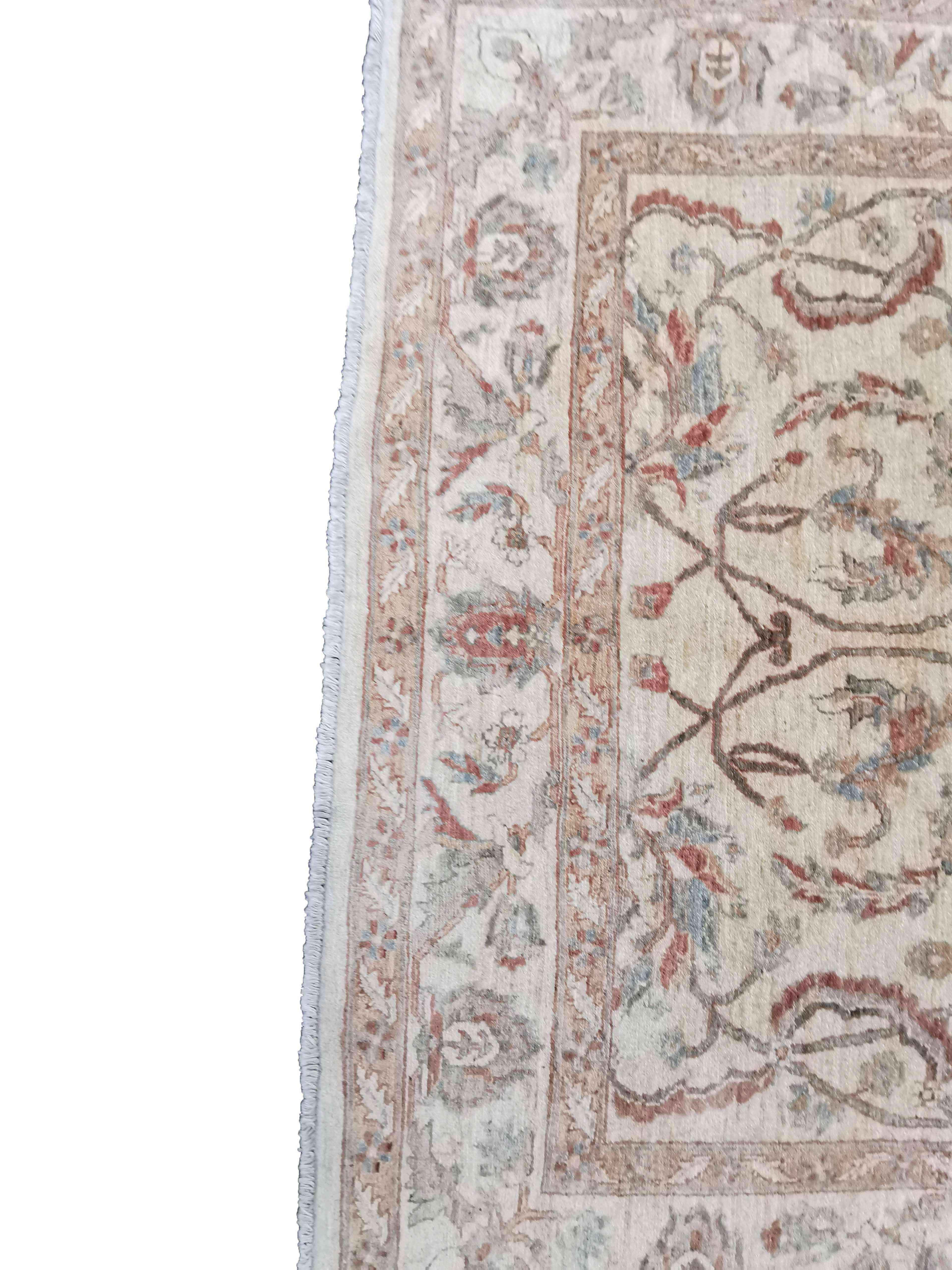 270 x 190 cm Ziegler Beige Rug - Rugoutlet