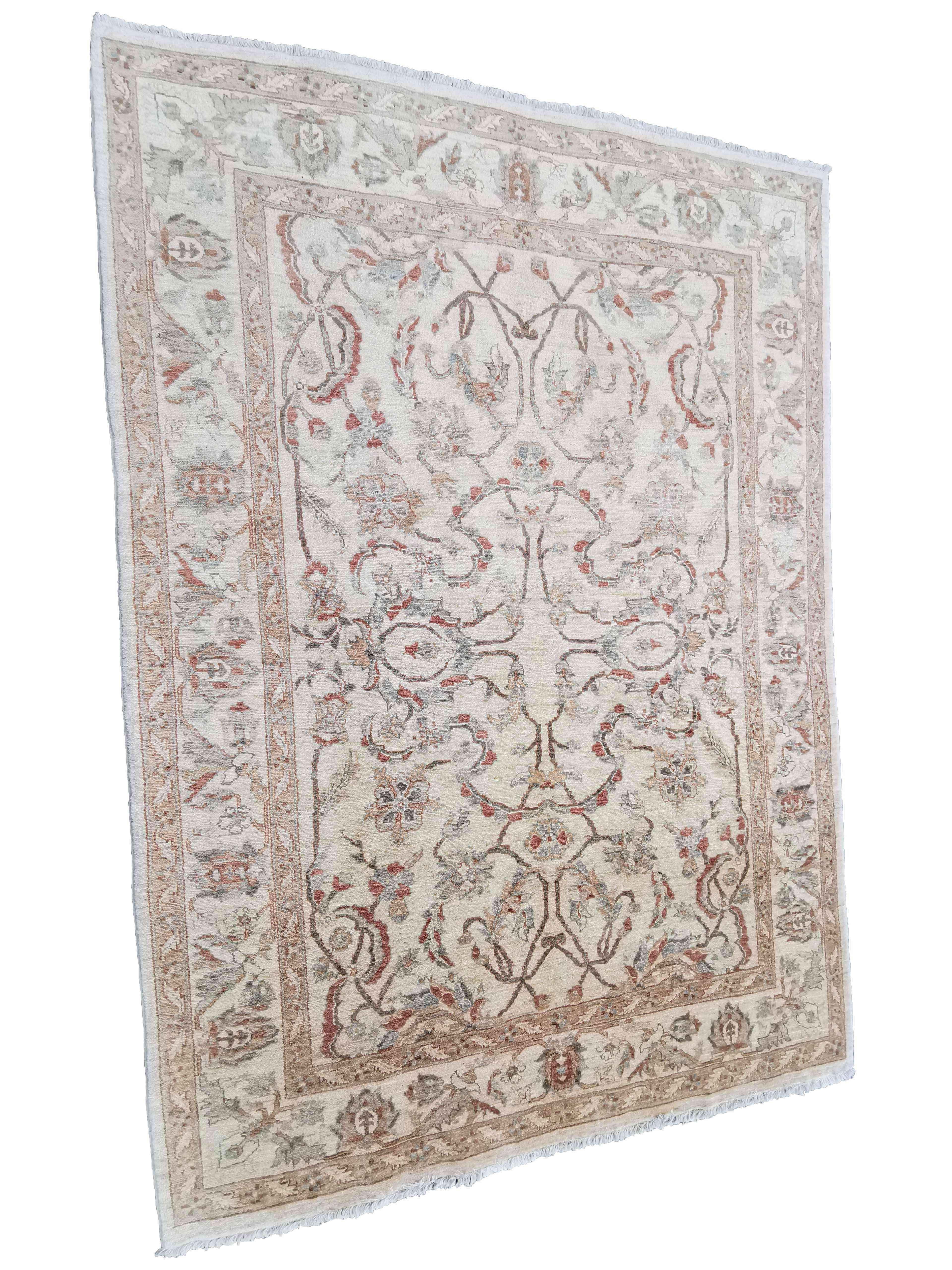 270 x 190 cm Ziegler Beige Rug - Rugoutlet