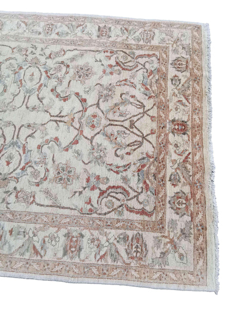 270 x 190 cm Ziegler Beige Rug - Rugoutlet