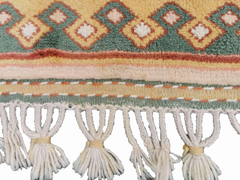 270 x 198 cm Tunisian Tribal Red Rug - Rugoutlet