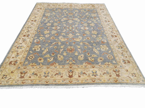 273 x 223 cm Ziegler Antique Blue Large Rug - Rugmaster