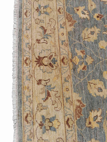 273 x 223 cm Ziegler Antique Blue Large Rug - Rugmaster
