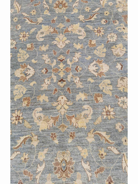 273 x 223 cm Ziegler Antique Blue Large Rug - Rugmaster