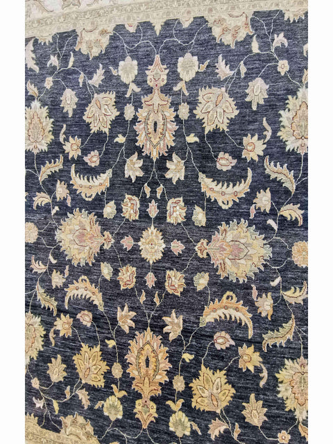273 x 252 cm Ziegler Antique Black Large Rug - Rugmaster