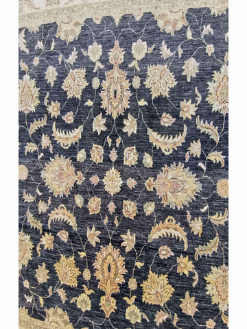 273 x 252 cm Ziegler Antique Black Large Rug - Rugmaster