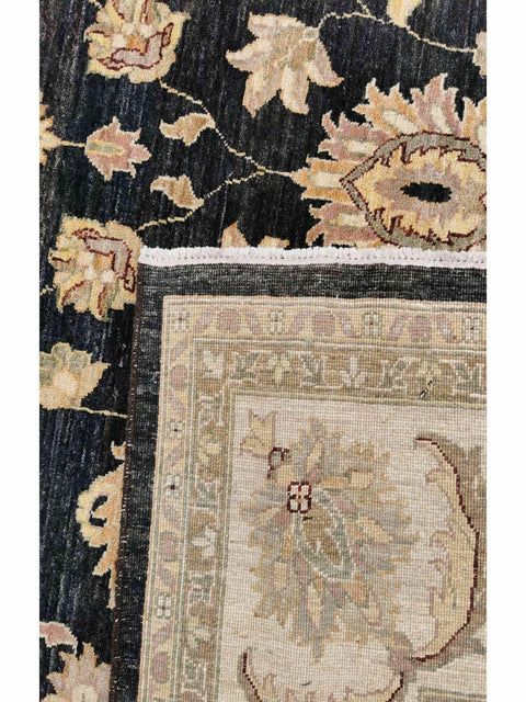 273 x 252 cm Ziegler Antique Black Large Rug - Rugmaster