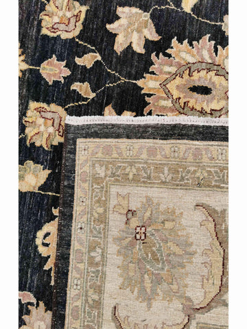 273 x 252 cm Ziegler Antique Black Large Rug - Rugmaster