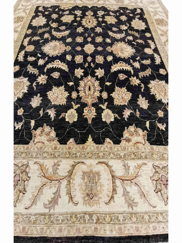 273 x 252 cm Ziegler Antique Black Large Rug - Rugmaster
