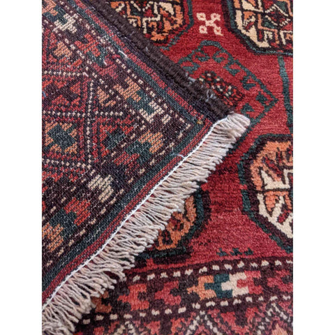 275 x 125 cm Persian Baluch Traditional Red Rug - Rugmaster