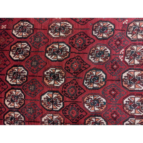 275 x 125 cm Persian Baluch Traditional Red Rug - Rugmaster