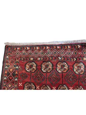 275 x 125 cm Persian Baluch Traditional Red Rug - Rugmaster