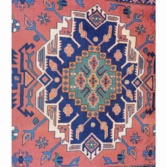 275 x 192 cm Afghan Karegah Tribal Red Large Rug - Rugmaster